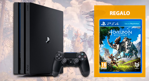 oferta ps4 pro regalo horizon