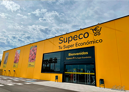 Fachada de la tienda
