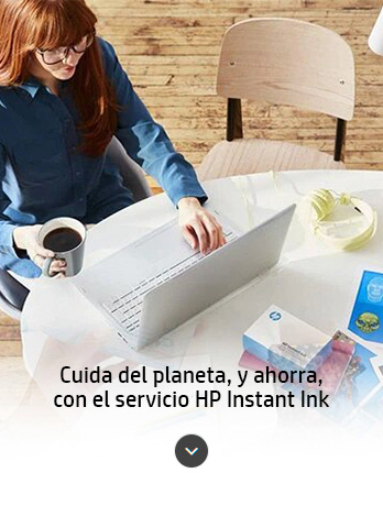 Cuida del planeta, y ahorra, con el servicio HP Instant Ink