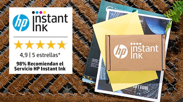 Instant Ink - 4,9 de 5 estrellas, 98% Recomiendan el Servicio HP Instant Ink