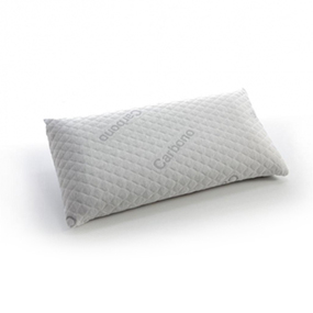 Pack de 2 almohadas viscoelasticas carbono 70x35cm