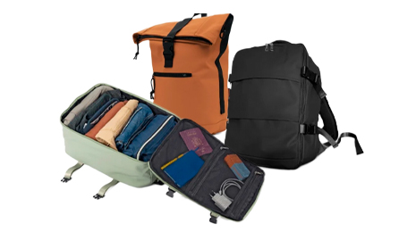 Mochilas de viaje, varios modelos y colores