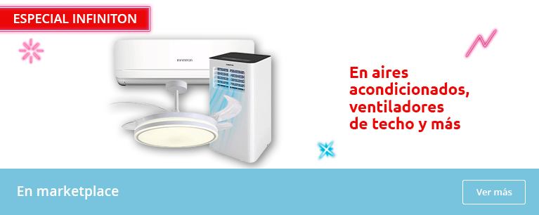 En aires acondicionados, ventiladores de techo y más