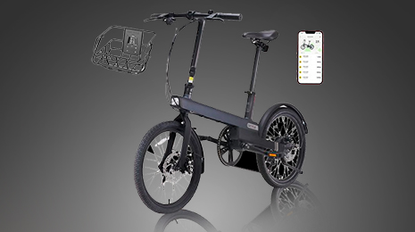 Bicicleta eléctrica Xiaomi C2 con cesta