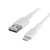 Cable Lightning USB-A Belkin Boost Charge - Blanco