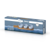 Pack 4 Bowls en Gres SAN IGNACIO Noia con Tabla de Servir de Madera