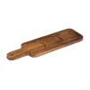 Pack 4 Bowls en Gres SAN IGNACIO Noia con Tabla de Servir de Madera