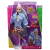 Barbie Muñeca Extra Conjunto Estampado Bandana +3 Años