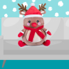 Peluche Rudolf 45 cm