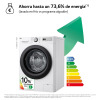 Lavadora LG F4WR5011A6F, 11 kg, Carga Frontal, 1400 rpm, Eficiencia A - Blanco