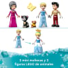 LEGO Disney Princess Castillo de Cenicienta y El Príncipe +5 años - 43206
