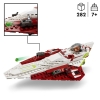 LEGO Star Wars - Caza Esteñar Jedi de Obi Wan a partir de 7 años - 75333