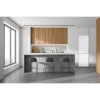 Frigorífico Combi Icecool ICCOM186W.2, No Frost, 186 cm, 295 L, 4 cajones, Clase E, Blanco
