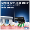 Cepillo de Dientes Eléctrico Oral B Duo Pro 3900 - Blanco/Negro