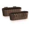 Jardinera para Balcón Boardee Hook B 40cm Chocolate