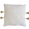 Cojín con Rombos y Borlas ALO HOME 45x45 cm Beige