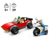 LEGO City Police Moto de Policía y Coche a La Fuga +5 Años - 60392