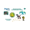 Pin y Pon Action - Pack 2 Dinosaurios & 2 Figuras + 4 años