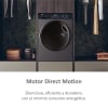 Lavasecadora 8/5 kg Haier A/D HWD80B14939S8 - Inox Negro