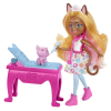 Enchantimals City Tails Carlin Cat con Clínica Muñeca +4 años