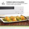 Microondas con Grill LG MH6535GDH, 1000 W, 5 Niveles de Potencia - Blanco