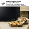 Microondas con Grill LG MH6535GDS, 1000 W, 5 Niveles de Potencia - Negro