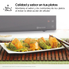 Microondas con Grill LG MH6535GDS, 1000 W, 5 Niveles de Potencia - Negro