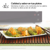 Microondas con Grill LG MH7265DPS, 1200 W, 5 Niveles de Potencia - Negro