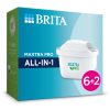 Set de 6+2 Filtros de Agua BRITA Maxtra Pro 