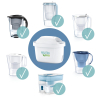 Set de 6+2 Filtros de Agua BRITA Maxtra Pro 