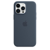 Funda de Silicona con MagSafe para iPhone 14 Pro Max - Azul tempestad