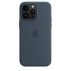 Funda de Silicona con MagSafe para iPhone 14 Pro Max - Azul tempestad