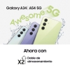 Samsung Galaxy A34 5G 256GB + 6GB RAM - Verde