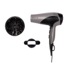 Secador Remington Ionic Dry D3190S, 2200 W, 3 Temperaturas, 2 Velocidades, con Difusor - Negro