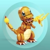 Mega Construx Pokemon Figura Charmander Bloques de Construcción +7 años