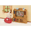 Sylvanian Families - Set de Salón de Hogar: Sillones, Mesa y Mueble TV