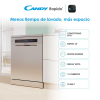 Lavavajillas Candy CF 5C7F1X - Inox