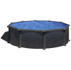 Piscina de Acero Blanca de 460 x 132. Incluye Filtro de Arena, Escalera y Tapiz de Suelo