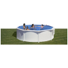 Piscina de Acero Blanca de 460 x 132. Incluye Filtro de Arena, Escalera y Tapiz de Suelo