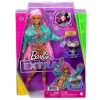 Barbie Muñeca Extra con Trenzas Rosas +3 Años