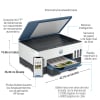 Impresora Multifunción HP Smart Tank 7006, Inyección de tinta térmica, Wifi, Color, 15ppm, Hasta 3 años de tinta incluida