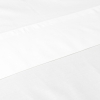 Sábana Encimera de Algodón Percal TEX Bio Cama 90 cm Blanco