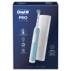 Cepillo de Dientes Eléctrico Oral-B PRO 1, Estuche de Viaje - Azul