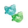Pack de Dos Chupetes Physio Soft Silicona 6-12 meses Chicco