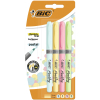 Marcadores Fluorescente Bic Pastel Grip