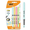 Marcadores Fluorescente Bic Pastel Grip