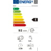 Lavavajillas 60 cm Bosch SMS25AW05, 5 Programas, 12 Cubiertos, Eficiencia E - Blanco