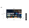 TV LED 40" (101,6 cm) TCL 40S5400A, FHD, Smart TV