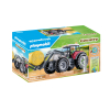 PLAYMOBIL Tractor Grande con Punto de Carga y Accesorios +4 años