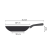 Wok de Aluminio 28 cm TEFAL React